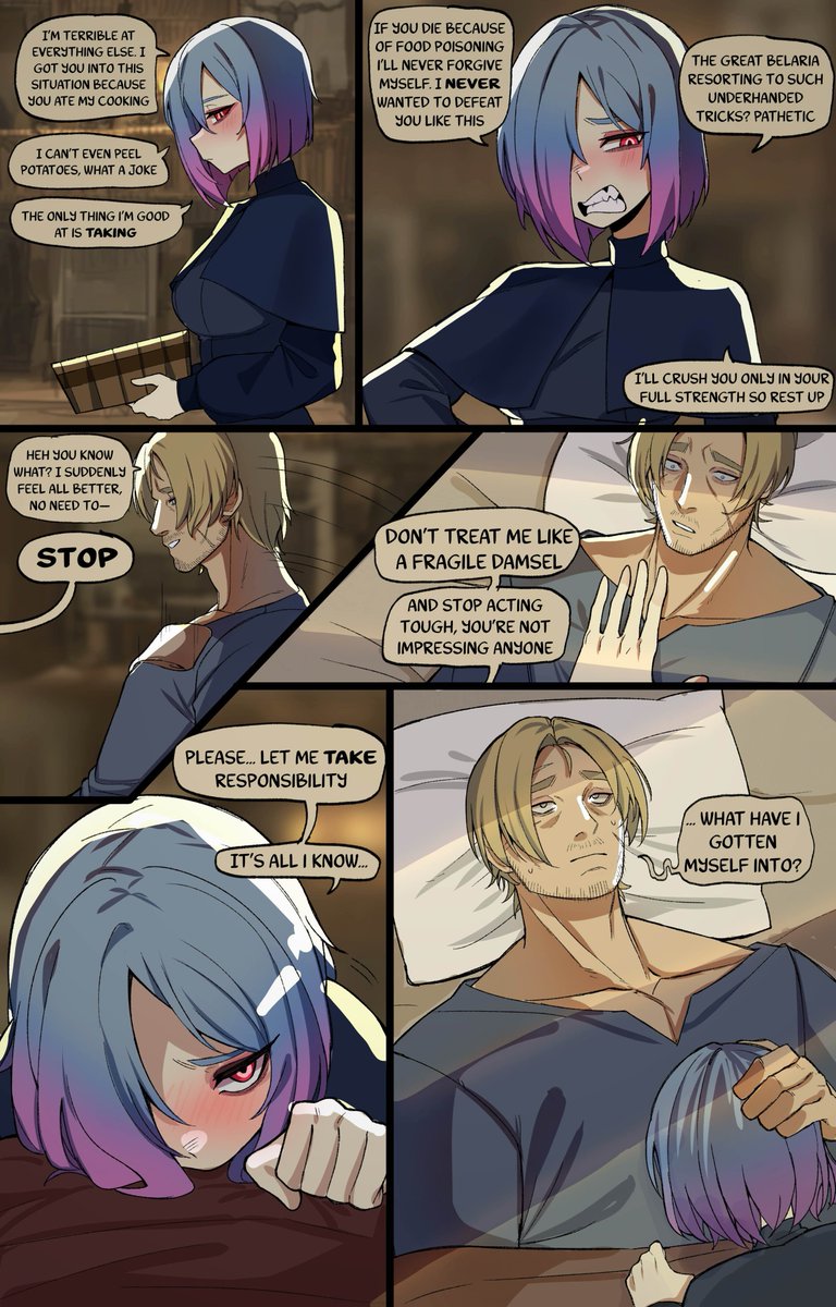 basedbinkie's tweet image. My sworn nemesis who always challenges me in the worst times (part 4)