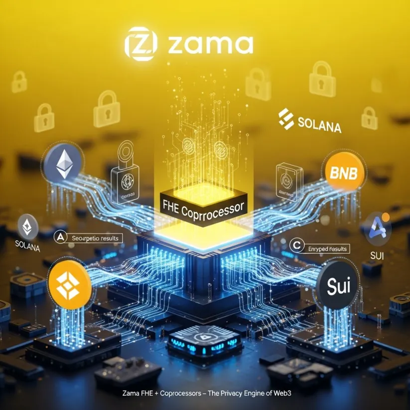 trade2yu's tweet photo. FHE is the core technology, @zama is the unit that applies and develops FHE to a new level!
Protecting personal data: FHE allows data processing in an encrypted state, so data is never "exposed" even to the service provider.
#ZamaCreatorProgram https://t.co/RtkuGUpe2z