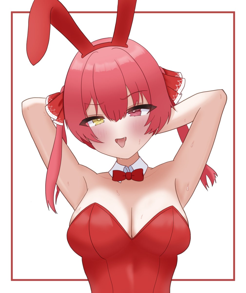 【バニークラブ】
#AtoZ練習法　#今月描いた絵を晒そう