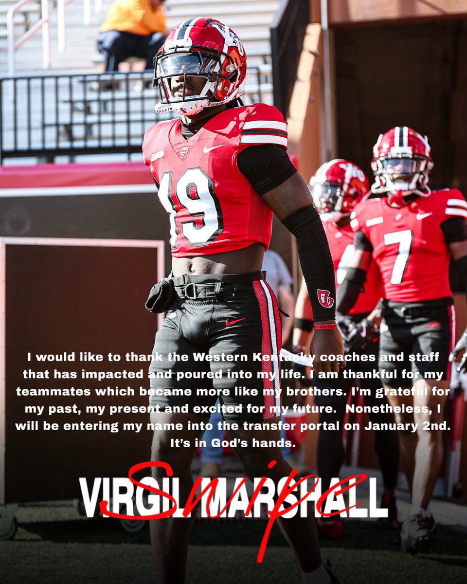 supermanv321's tweet image. will be entering the portal with a year of eligibility left and a medical redshirt january 2nd

i have played SS, NICKEL, and FS

Gods plan❤️