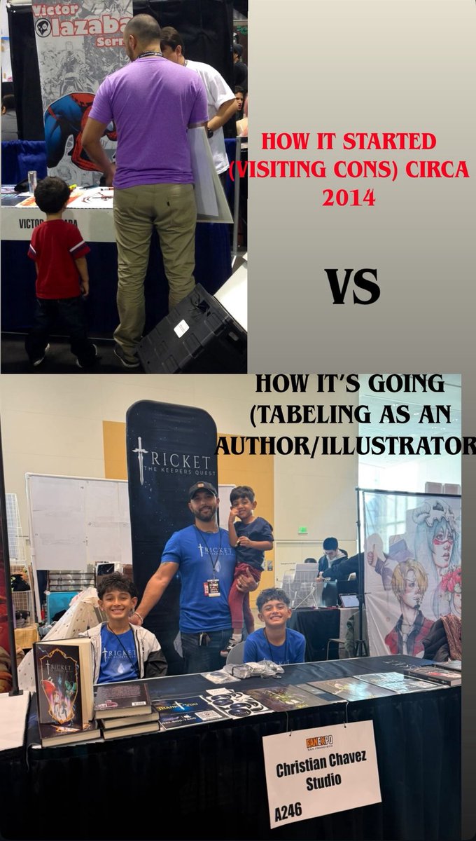 chriscj_90's tweet image. #howitstarted #howitsgoing #tricket @fanexposf #comiccon