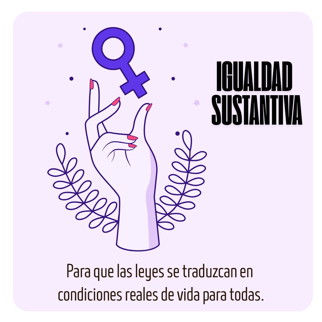 16 días de activismo contra la violencia de género
#IgualdadSustantiva