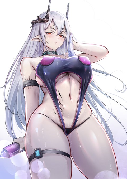 ドスケベサルカズばっかじゃねーか!!!

#今月描いた絵を晒そう 