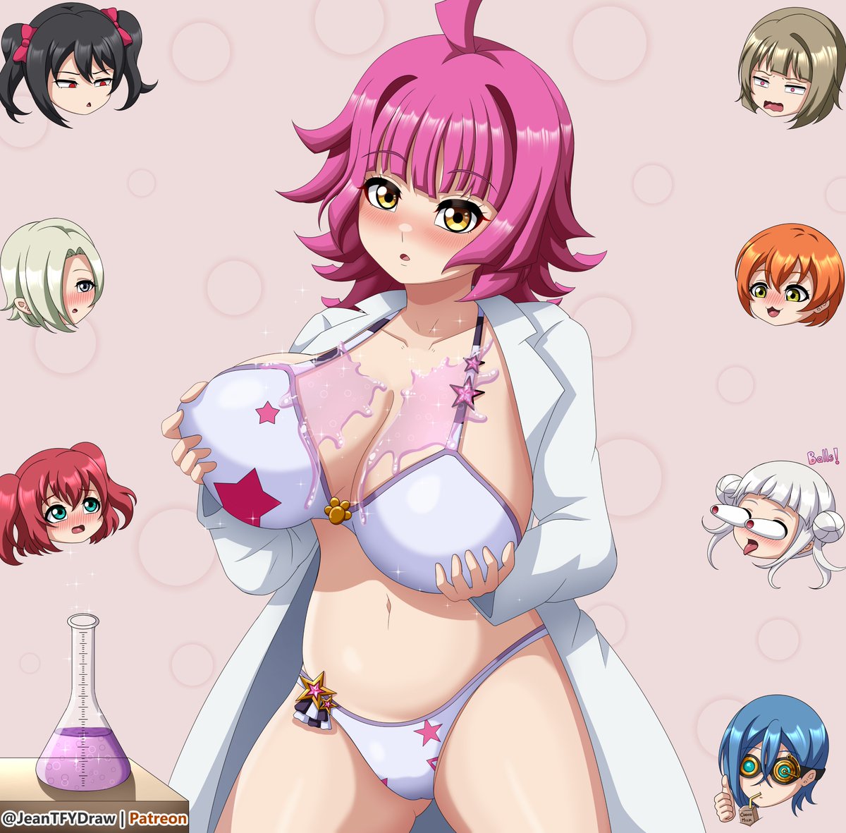 Rina Buff potion 🧪🔬🧫💗💗

#ラブライブ #lovelive  #虹ヶ咲