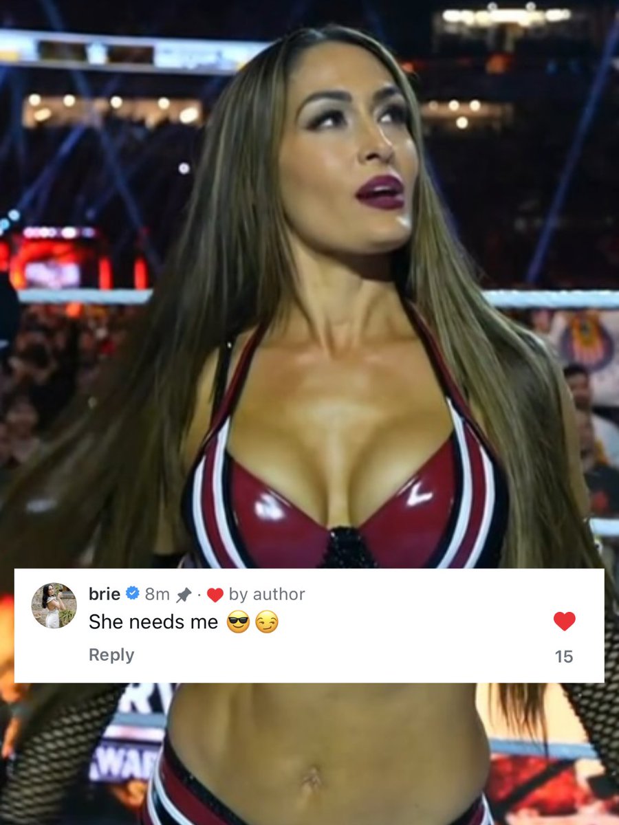 i swear Ms. Brie Bella is PLAYING IN OUR FACES RIGHT NOW! 

but seriously though we really were expecting some twin magic tonight... 😭