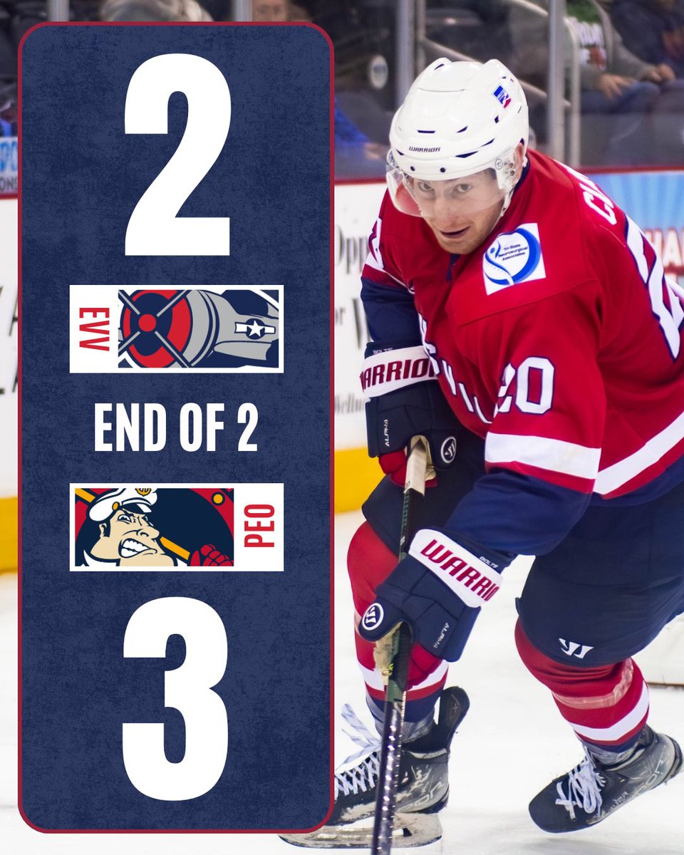 evvthunderbolts's tweet image. Big third period coming up..

#EVVatPEO | #WhoseHouse