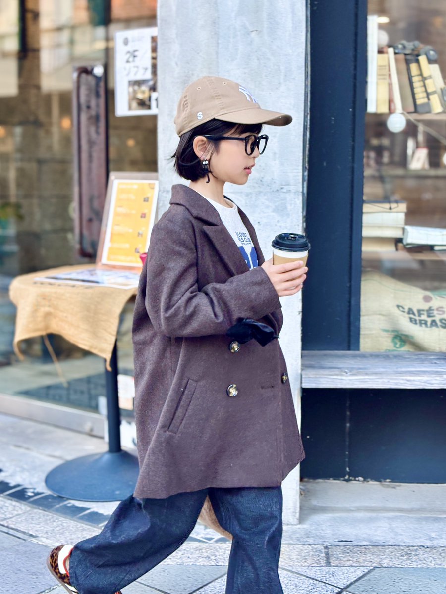 sa_chan_1010's tweet image. お出かけ♡♡
 #fyp  #カフェ  #kidscode