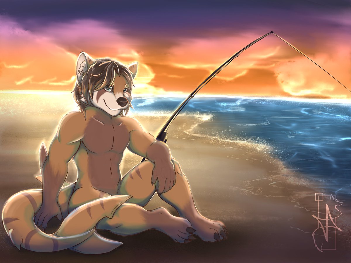 AcidfoxA's tweet photo. Something I drew for a friend. Enjoy my new rendering technique. https://t.co/CDGTVLul5s