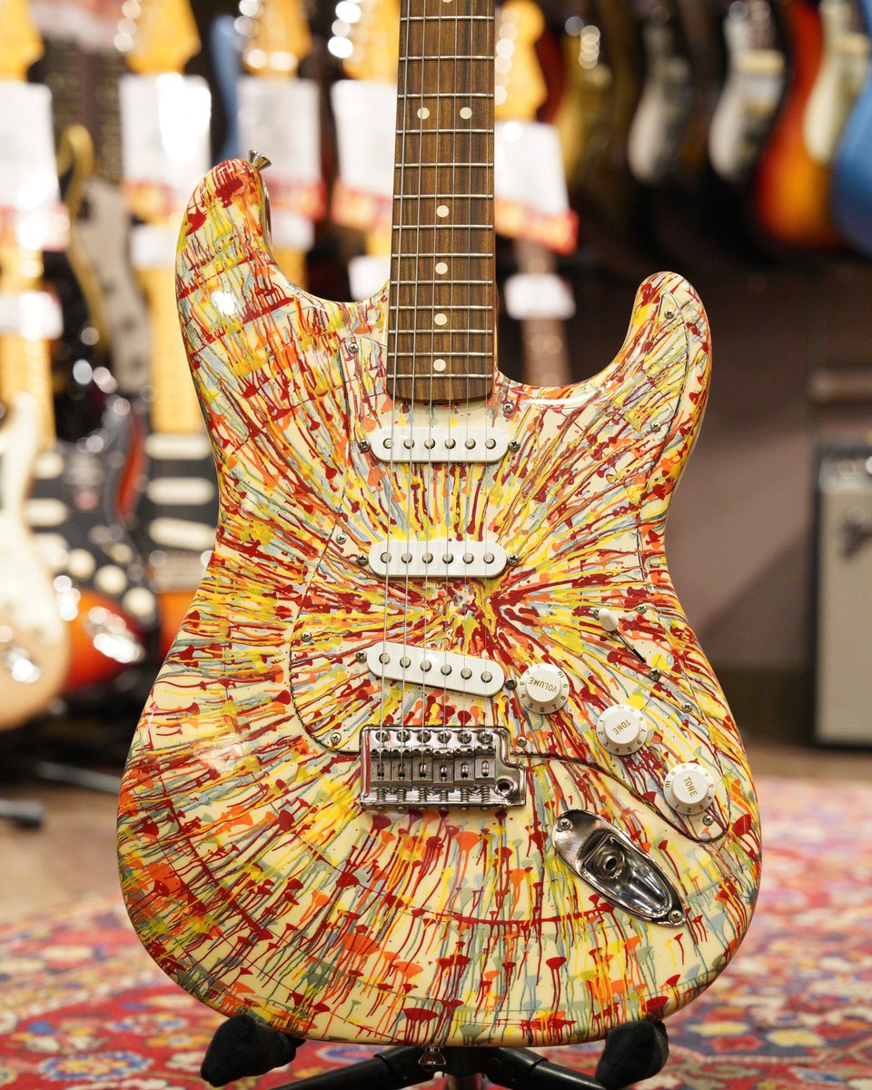 世界300本限定 美品 メンテ済 Fender MEXICO HANABI 中古新入荷🔥 Fender Mexico HANABI Stratocaster 2003年に300本限定で