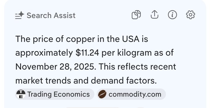 Don't like to buy #GOLD &amp; #SILVER  this year ?

You could buy #Copper this year and still become RICH after one year from now.