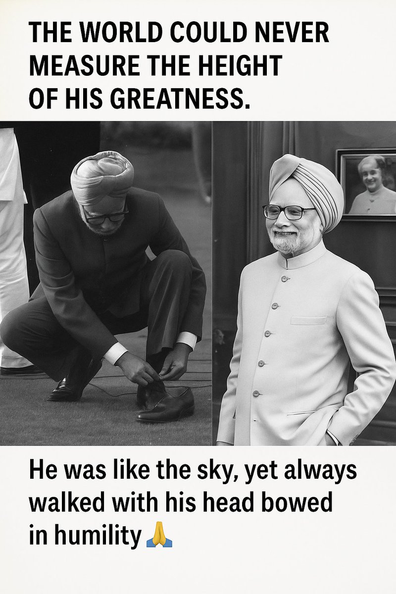 SevadalKYK's tweet image. One day all will know the worth of this human being with an ideological handled our nation to the Growth path.

#RahulGandhi #ManmohanSingh