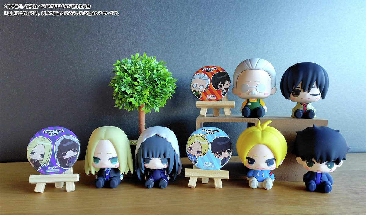 ✨予約受付中✨
#ぽてらば TVアニメ「SAKAMOTO DAYS」

坂本 太郎＆南雲、朝倉 シン＆勢羽 夏生、神々廻＆大佛が登場🎉
初回生産限定で缶バッジが付属！

＜2026/1/6(火)までのご予約＞で確実にご用意！

▼ご予約はこちら
shop.kotobukiya.co.jp/shop/goods/sea…

#SAKAMOTODAYS #サカモトデイズ