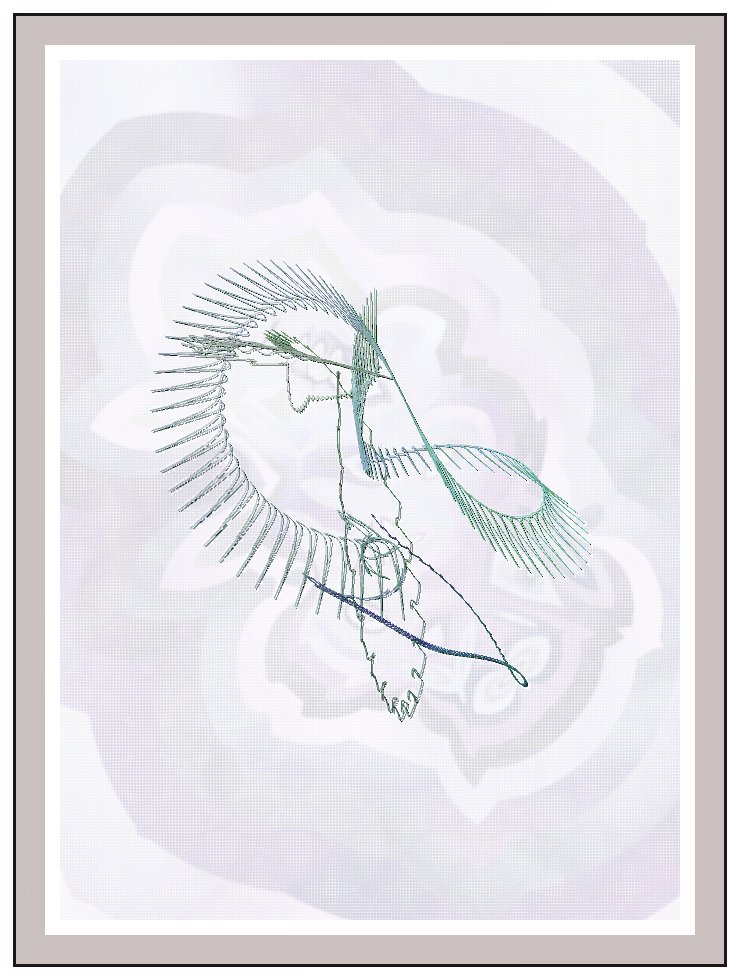 deconbatch's tweet image. これを鷹揚に応用して凰鴬の羽ばたき🪽
#processing #creativecoding