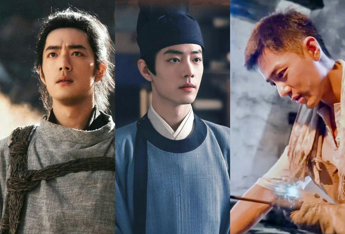 yuuyuu_chan's tweet image. Three Xiao Zhan&apos;s works that meet us this year. ☺️

#XiaoZhan
#LegendoftheCondorHeroes
#LegendofZangHai
#GheziTown