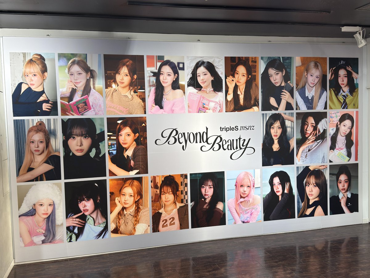 タワ渋kpop】 #tripleS msnz Mini Album『#Beyond_Beauty』 5Fにて販売