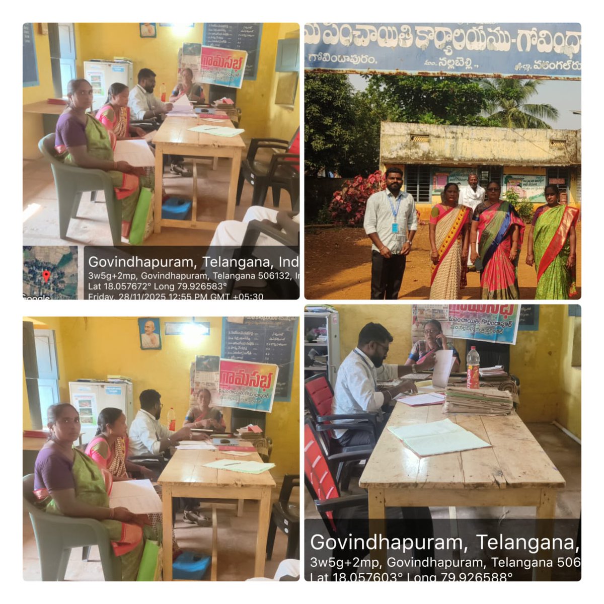 PCMGPCs's tweet image. Validated Q1 data of Model Women-Friendly GP, Govindhapuram (Nallabelli). Verified DCFs &amp;amp; MWFGP annexure, coordinated with line departments/FLWs, cross-checked portal &amp;amp; registers, and noted issues for improvement.
— Nimmala Shekhar, PRA, Telangana 
#MWFGP #MoPR #ModelGP