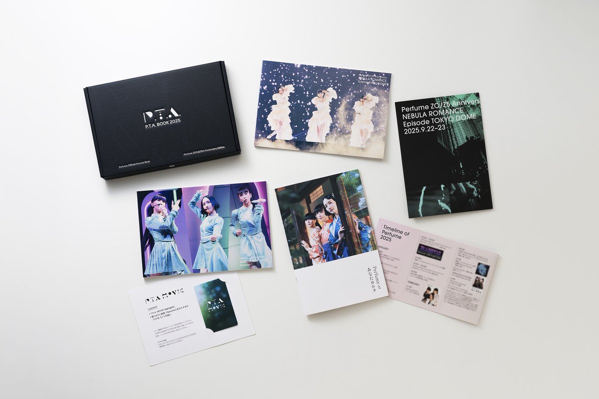 From P.T.A.】 会員特典のイヤーブック 「P.T.A. BOOK 2025」は