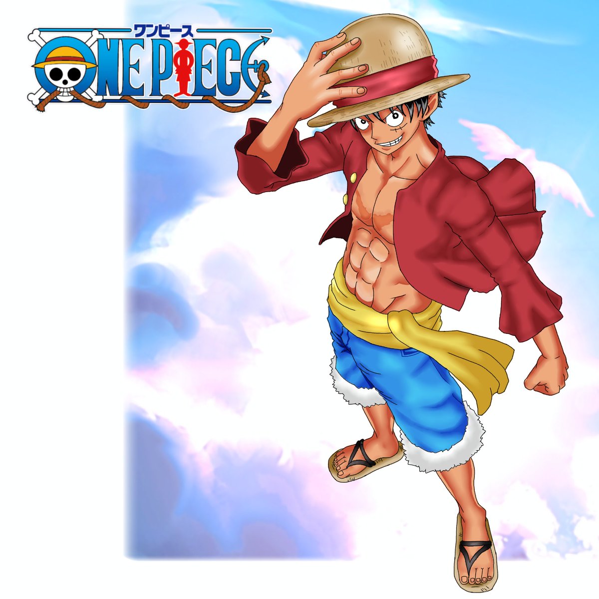 mc_am2's tweet photo. ルフィ描きました〜φ(*'д'* )ｶｷｶｷ
 #ONEPIECE  #ワンピース  #イラスト好きな人と繋がりたい  #イラスト  #絵描きさんと繋がりたい https://t.co/hHXs8e8KSc
