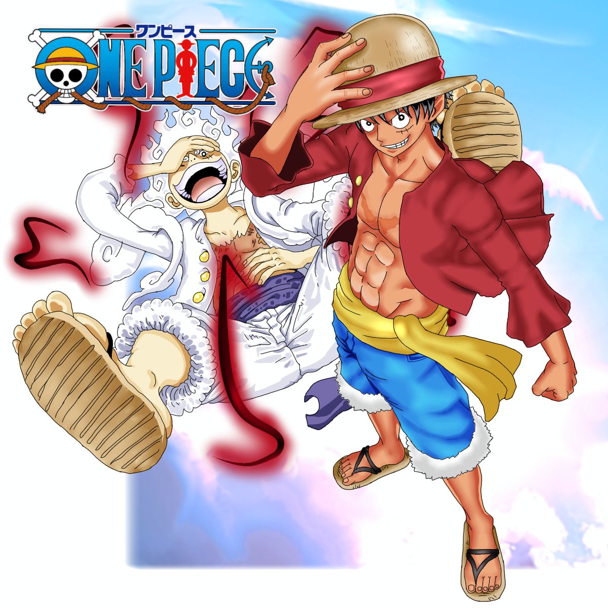 mc_am2's tweet photo. ルフィ描きました〜φ(*'д'* )ｶｷｶｷ
 #ONEPIECE  #ワンピース  #イラスト好きな人と繋がりたい  #イラスト  #絵描きさんと繋がりたい https://t.co/hHXs8e8KSc
