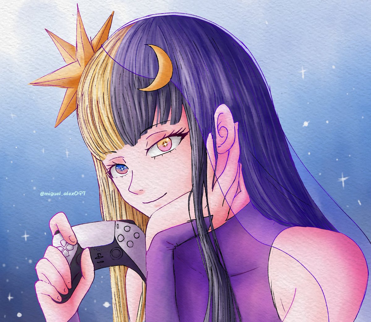 Dibujo de <a href="/CelesAetheria/">Celes Aetheria</a> por su segundo aniversario, intenté hacer un estilo algo diferente al que estoy acostumbrado, espero que les guste 😉
#vtuber #CelesAetheria #animegirl #sketchart