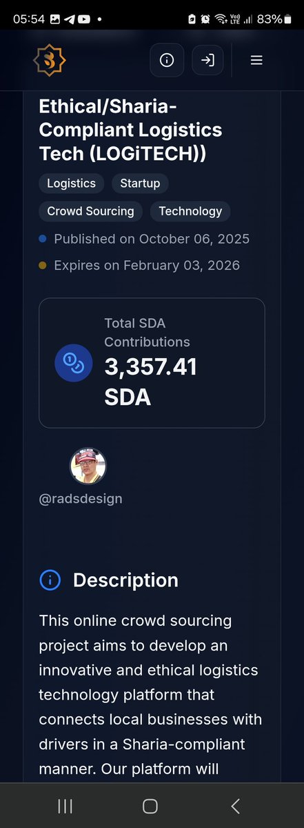 MianMubashiAsif's tweet image. Faith gives direction. Innovation drives momentum. 🚛🌙
Together, they power LOGiTECH — where trust meets technology and growth stays grounded in values.
Because what we deliver matters as much as how we deliver it. 💫
👉 sidrastart.com/project/45b3fc…
#LOGiTECH