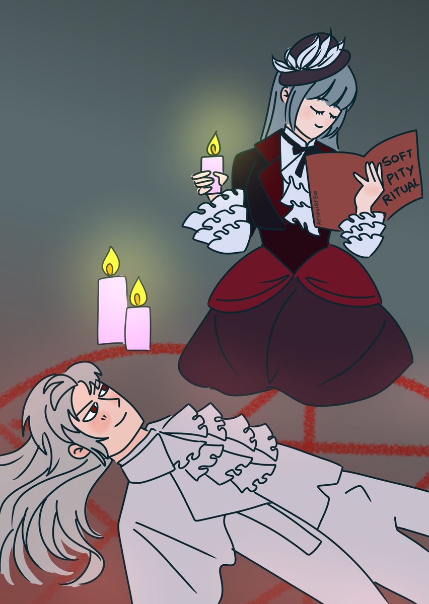 Ariaviersa's tweet image. 🕯summon your husband🕯