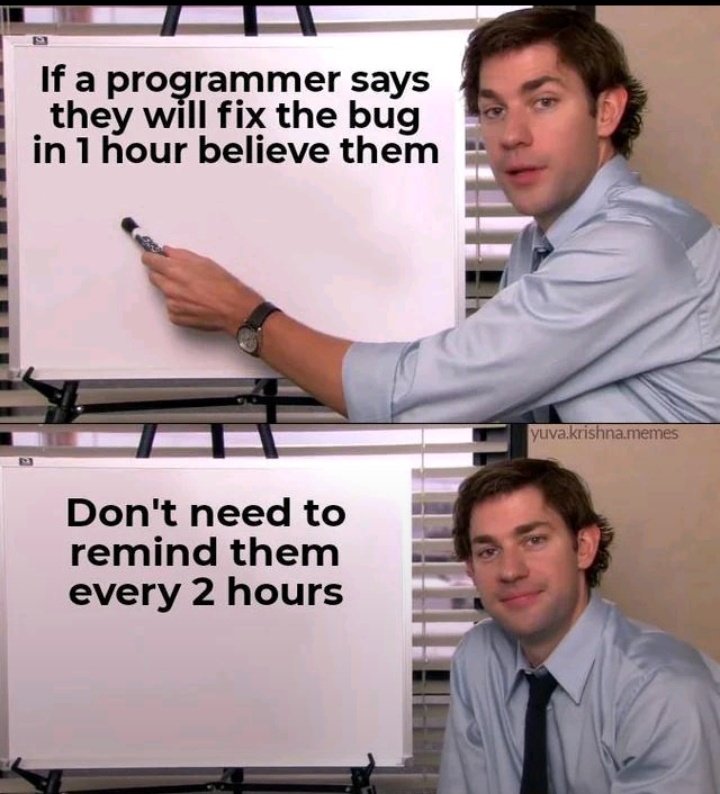 james_jamshed_'s tweet image. Stop reminding, start trusting your devs. The bug is being hunted