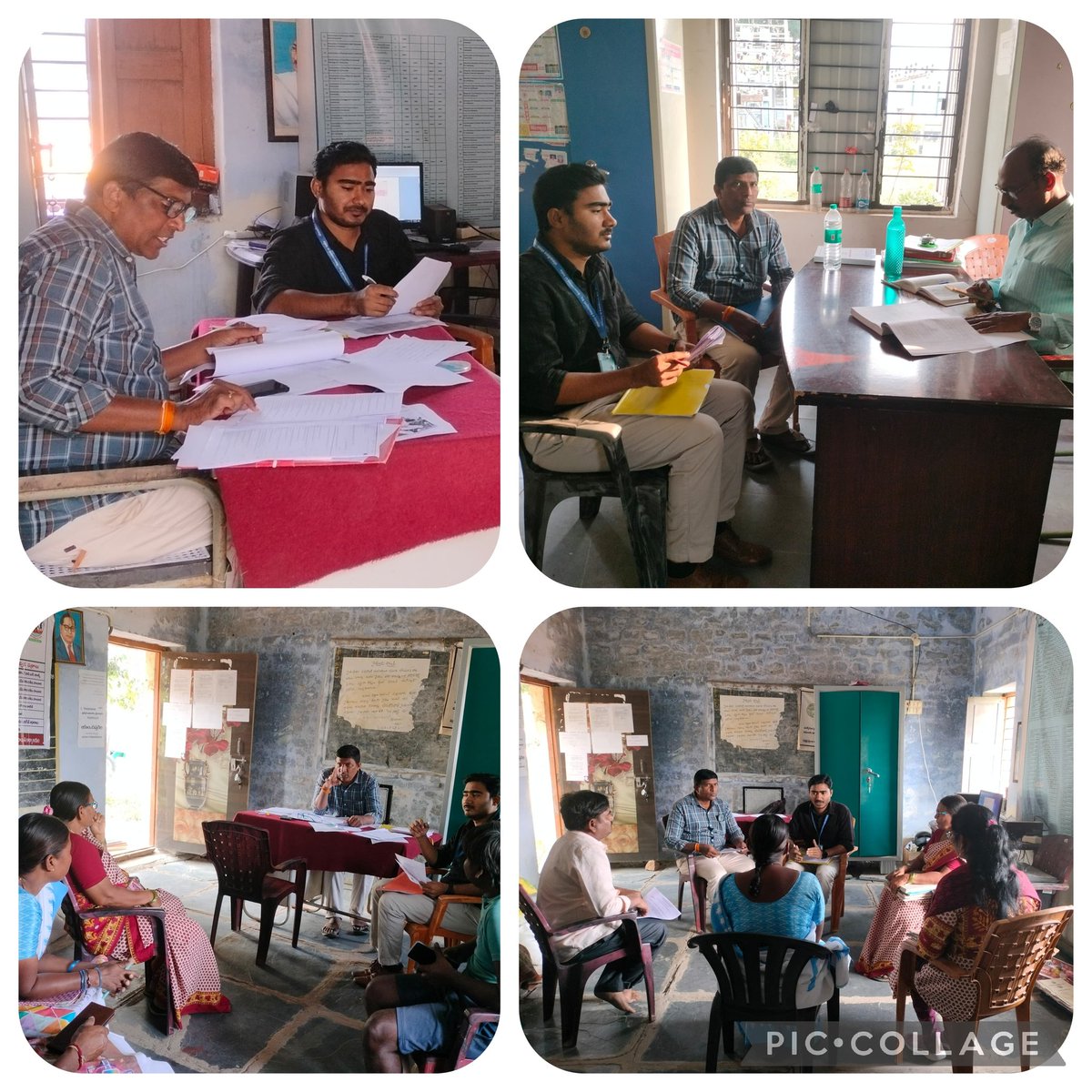 PCMGPCs's tweet image. Validated Q1 data of Model Women-Friendly GP, Bhairapur (Undavelly Block).  Cross-checked portal &amp;amp; department registers with DCFs, coordinated with line departments, and noted issues &amp;amp; suggestions.
— T. Pavan Kumar, PRA, Telangana
#MWFGP #DataValidation #MoPR #ModelGP