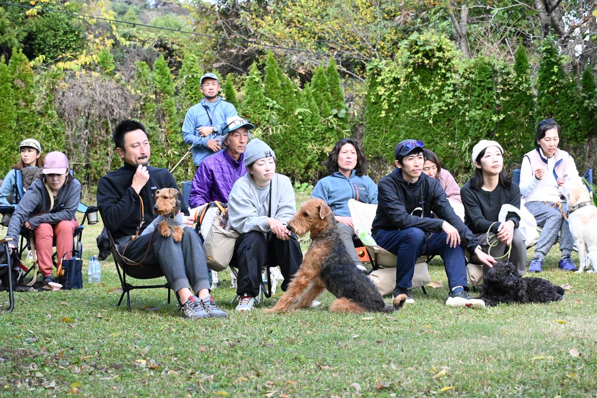 A_DOGS_CLUB's tweet photo. 2部ではトークショー&amp;ディスカッション🗣️
これからも山のなかで犬たちと一緒に楽しく遊べる環境を残すためにできることはなんなのかをみんなで"話しながら考える"場。 https://t.co/jmoqfHpE3z