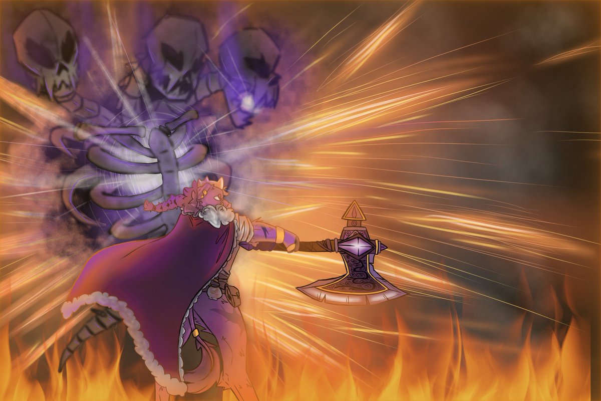 Ra_mmie_'s tweet image. Been dead on here, have Technoblade art 
Sketch + final piece
#Technoblade #technobladefanart