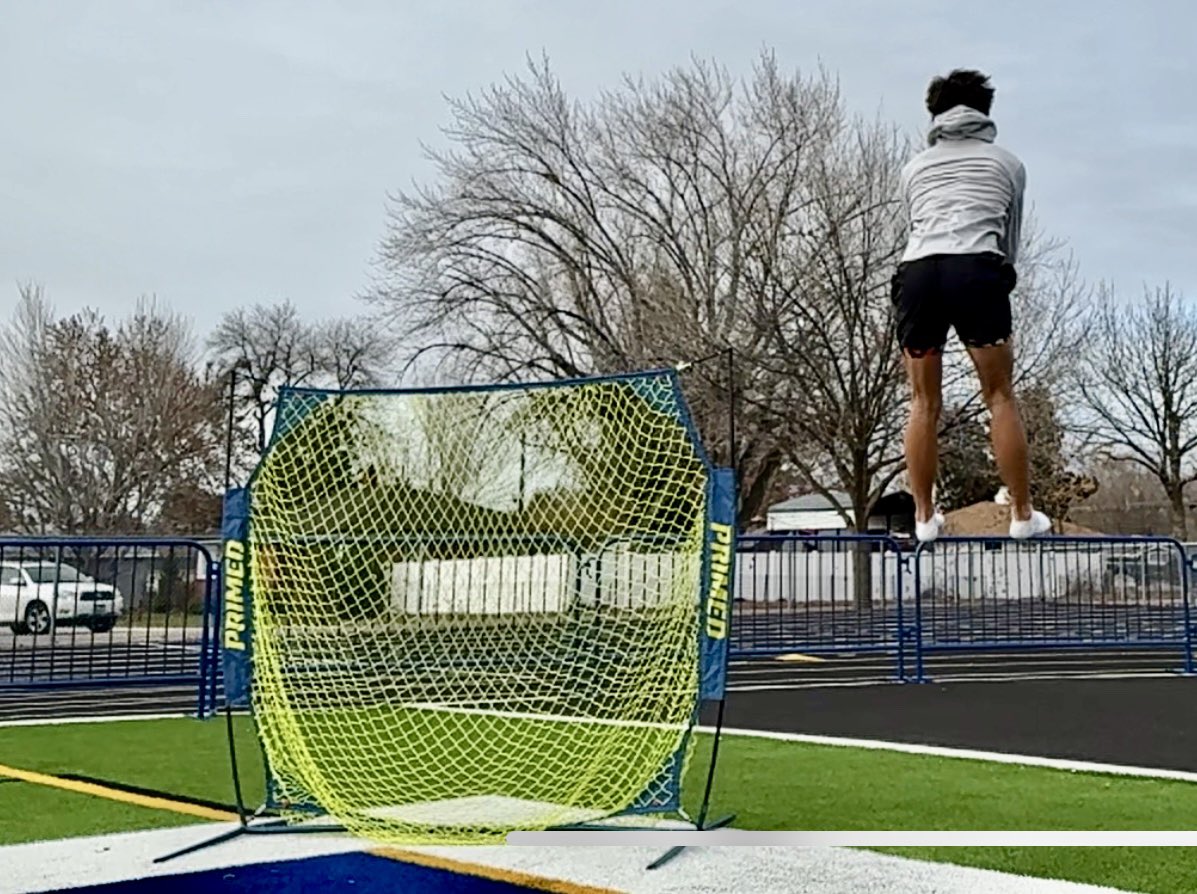 stanjensen27's tweet image. Approx. 36” standing vertical today using net setup + measurement.
Offseason focus: building more explosiveness to pair with speed, strength &amp;amp; swing work.
Class of 2027 | SS/MIF/C | 6.45 60 | 3.7 GPA

#BaseballRecruiting #Uncommitted
#BaseballStrength #ExplosiveAthlete #Athlete