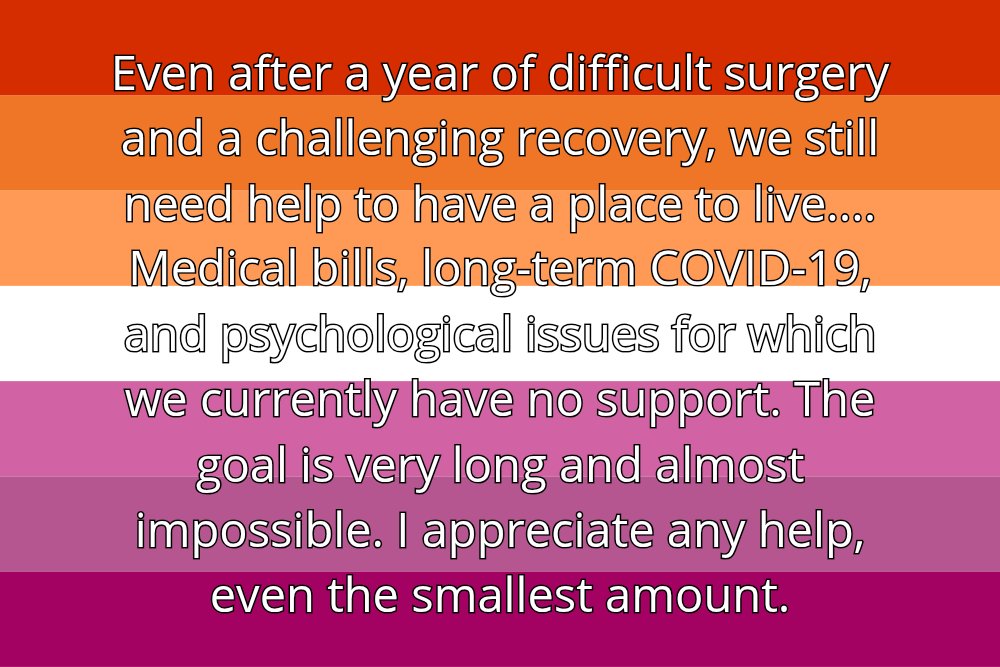 Cutloveme's tweet image. 26 days until Christmas. Help us...
 gofundme.com/f/lesbian-coup…