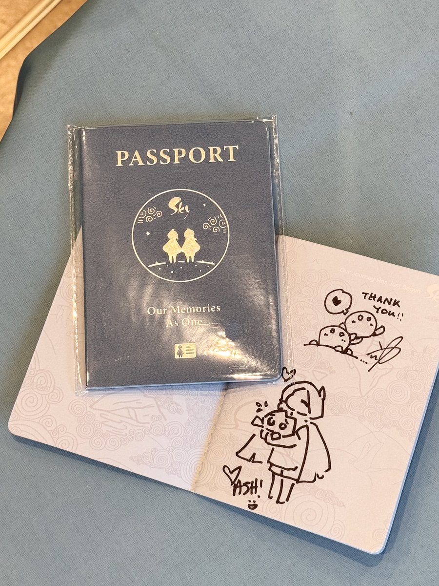 thatskyshop POPUP】 ご購入特典のパスポートはサインやイベントの