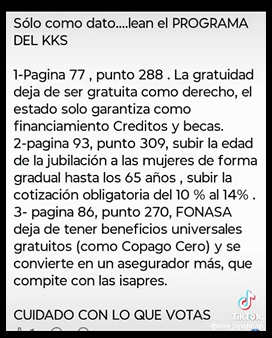 IlharrebordeM's tweet photo. Si la gente se informara solo un poquito nadie votaría por kast #enacional https://t.co/U8I6fXdbo2