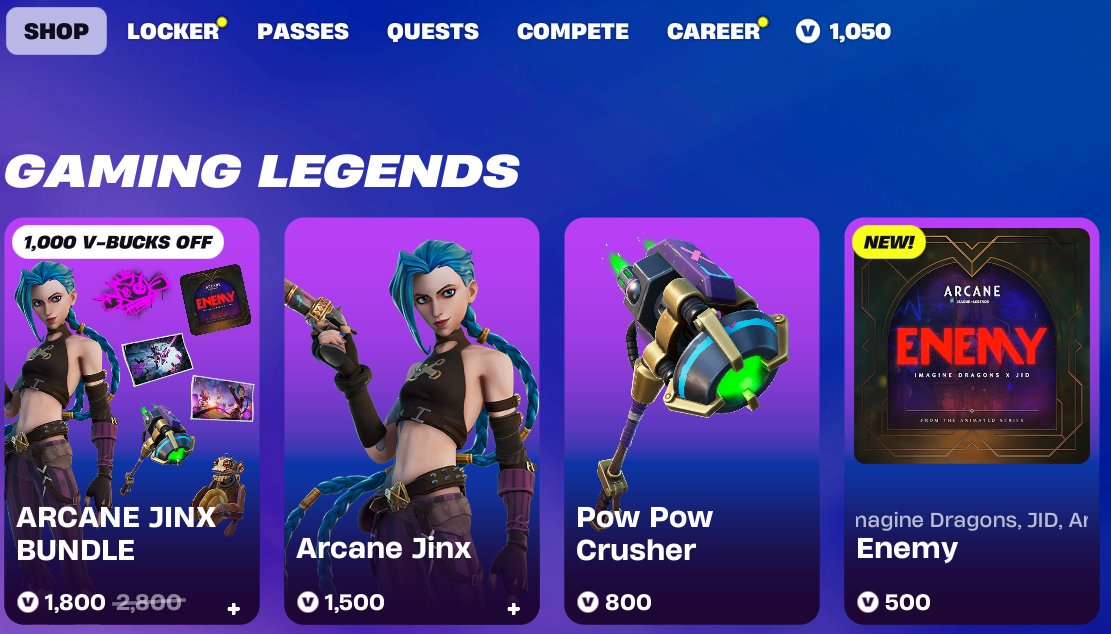 what is the fastest way someone can get like 750 vbucks without spending money so i can get Jinx? 😅😅😅