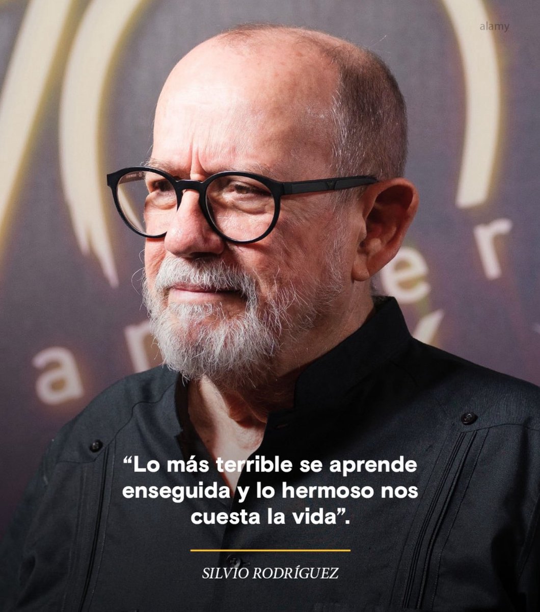 Hoy cumple 79 años Silvio Rodríguez 🇨🇺

Ha culminado una gira por América Latina que reventó todos los escenarios y acaparó todas las portadas: ¡qué LUJAZO seguir contando con su voz, su poesía y su consecuencia! 🫀
