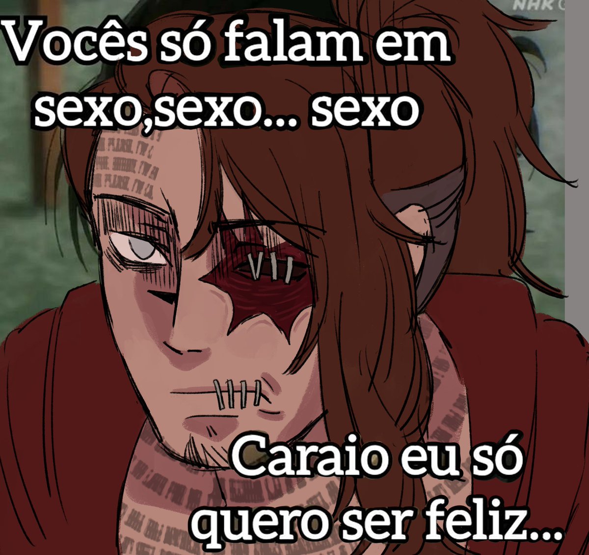 Henri toda vez que citam o sexo que aconteceu
#HEXATOMBE