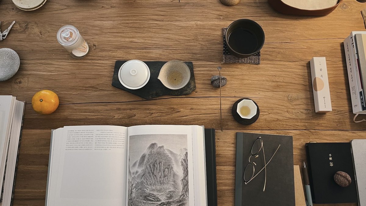 겨울의 작업실을 좋아함