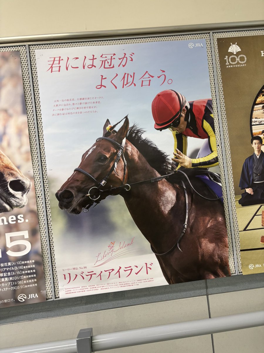 競馬　リバティアイランド　ポスター A4額付き】 最強牝馬 リバティアイランド A4光沢紙ポスター｜Yahoo