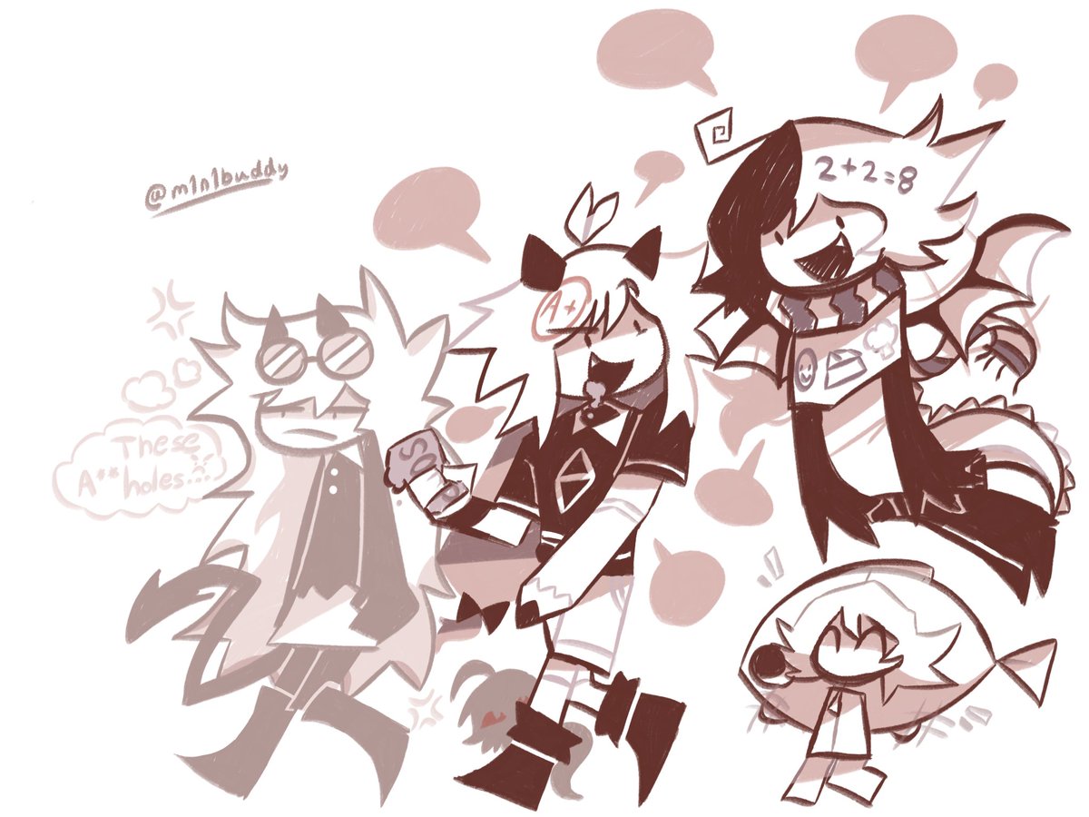 m1n1buddy's tweet image. Trio Chat!
#fundamentalpapereducation #fpe #oliver #zip #edward #chip
#m1n1buddy