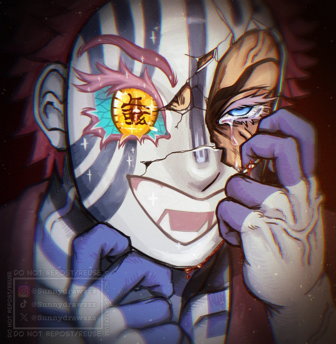 sunnydrawzzz's tweet photo. Akaza ❄️ https://t.co/w6BzwdxMRw