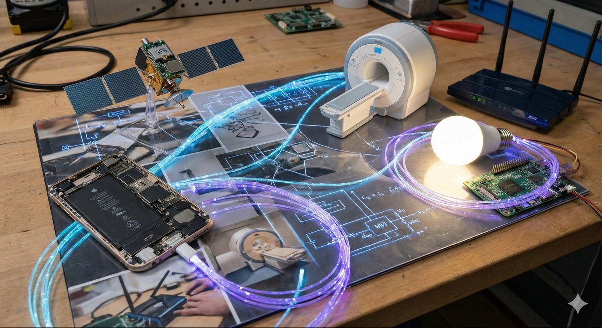 S_Sivakumar's tweet image. Science isn’t locked inside labs. Some of the most profound multidisciplinary discoveries quietly power our daily lives—from simple lighting to complex healthcare!

This week’s #SundayScience takes you on a tour of the science woven into the world around us