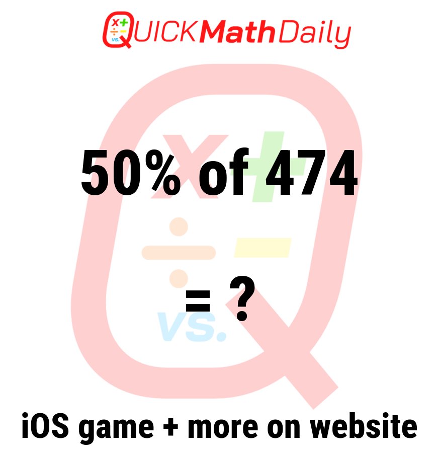 QuickMathDaily's tweet image. 🚀 Speed Round! Solve This Equation in Record Time‼️⏱️🧮 

Drop Your Answer in the Comments! ⬇️

See more on QuickMathDaily.com 👀 ✅