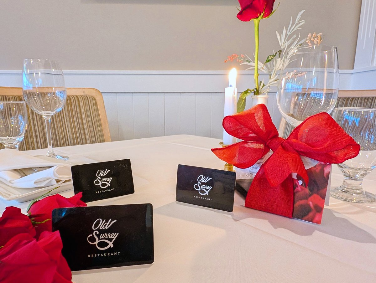 One card; all the delicious possibilities 🪄 With so many options, why not gift someone special an unforgettable  culinary experience. With 5 decades under our belt, the Old Surrey is sure to dazzle and amaze!

🔗 oldsurreyrestaurant.ca/giftcard