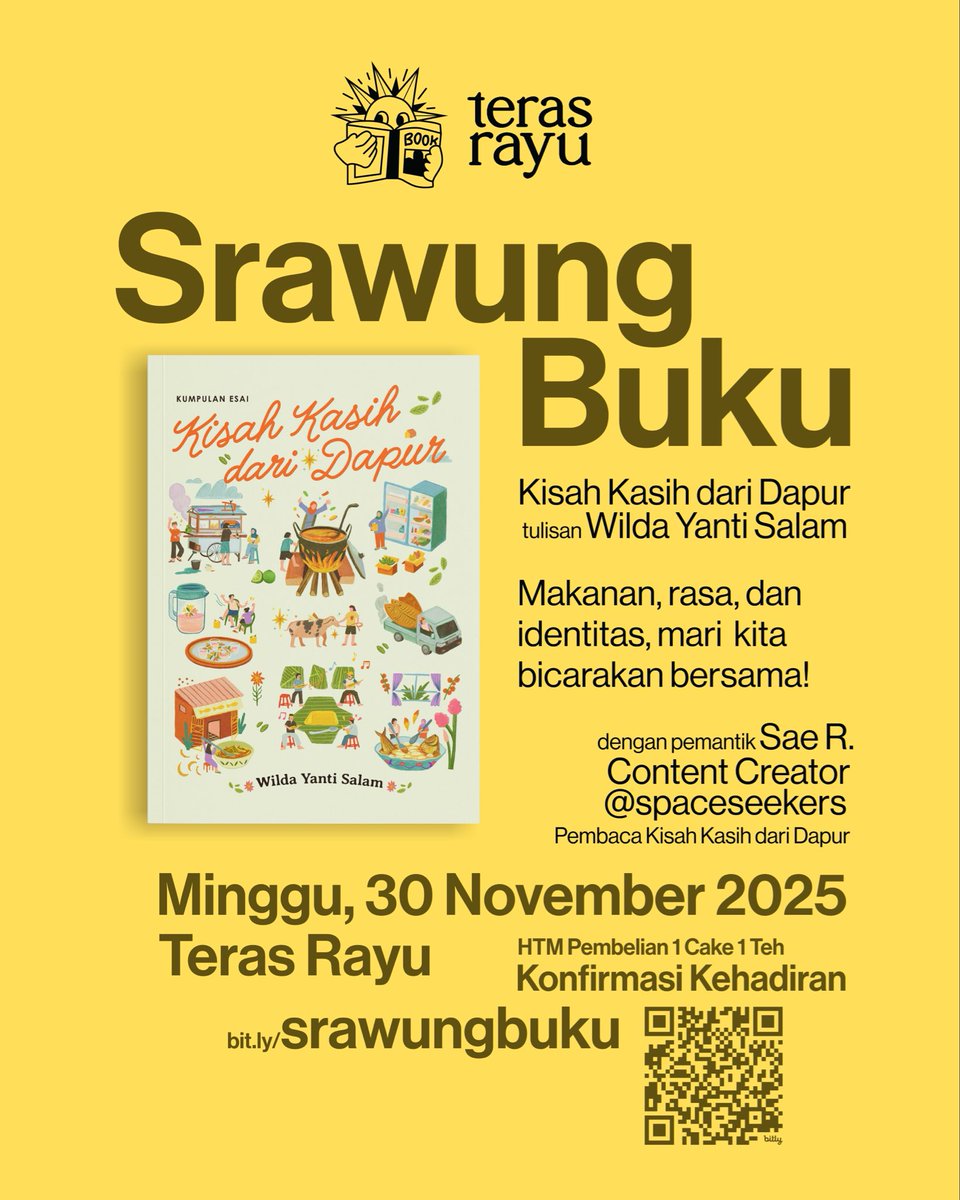 baca_matahari's tweet photo. Sore ini yaaa. Sampai jumpa di Terasrayu 🥰 https://t.co/LZGL9LjxSm