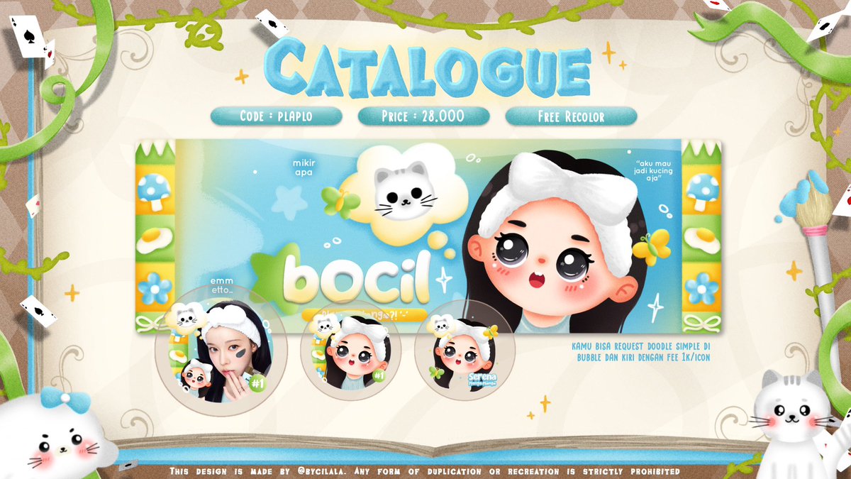 bycilala's tweet image. RT untuk Plaplo