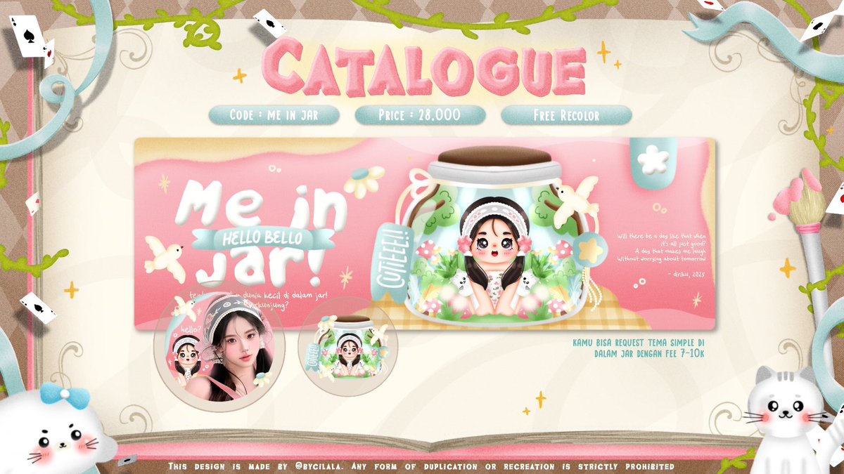 bycilala's tweet image. RT untuk Me in Jar