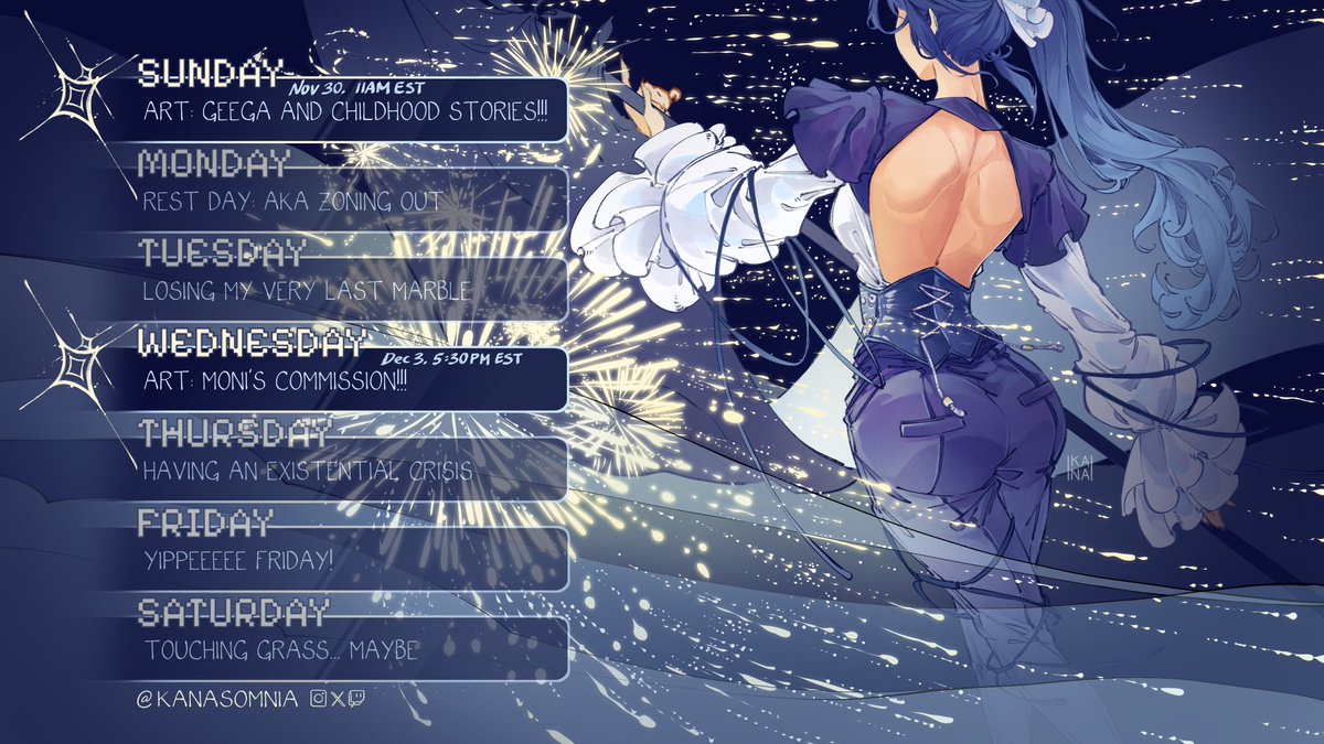 KANA | Vtuber + Artist ✨🖋 (@kanasomnia) / Posts / X