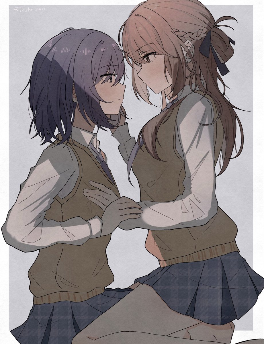 #週クラ
🐕🐈‍⬛の落書き