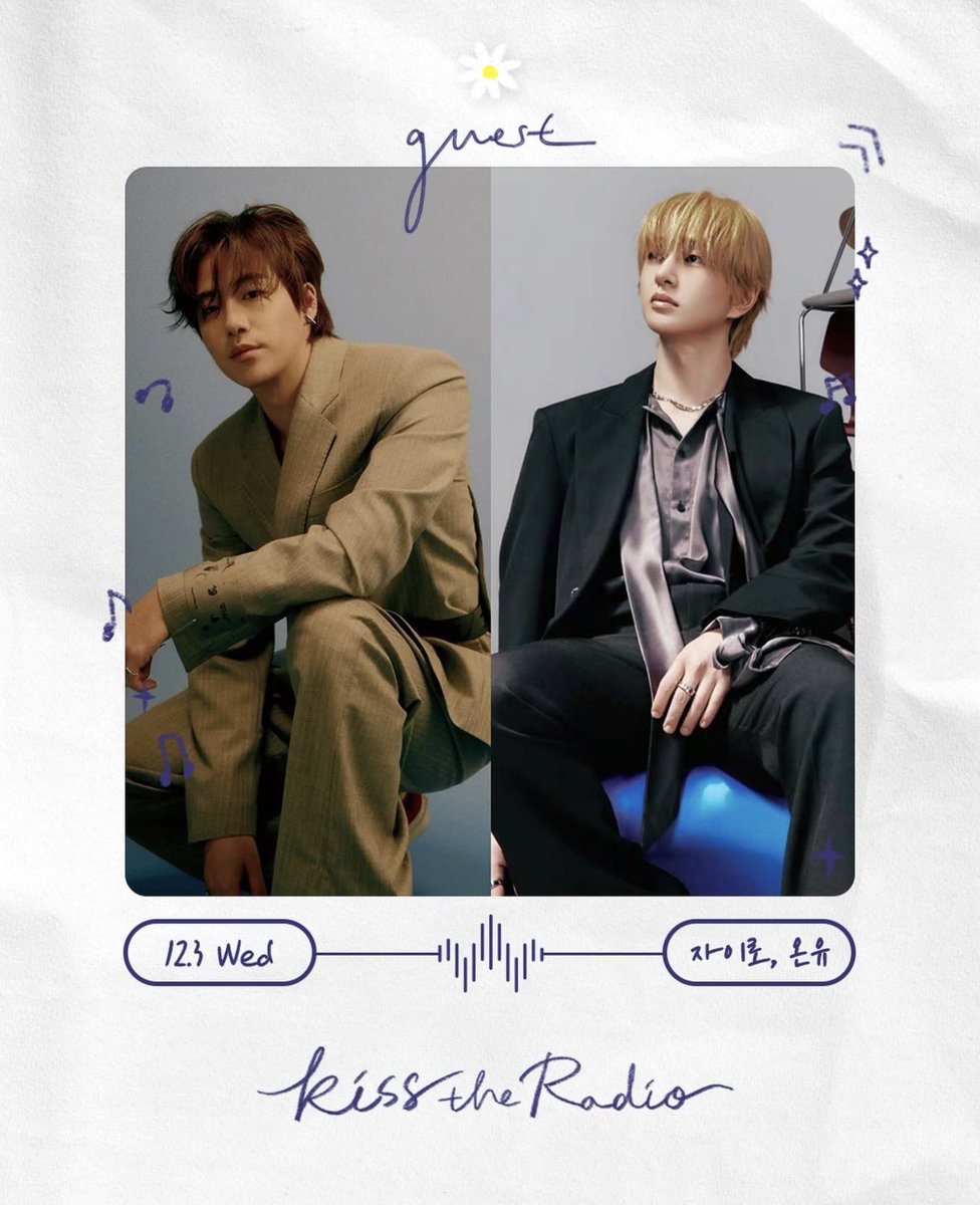 OntokkiAcademy's tweet image. [SCHEDULE]

Confirmed! Onew, the live genius, will appear with Zairo, the guitar genius, on Kiss The Radio! 

Kiss The Radio
🗓️ December 3, 2025
⏰ 10PM KST

If you have questions, mission requests, TMI, witness reports or confessions of love for Onew, then you can leave them in…